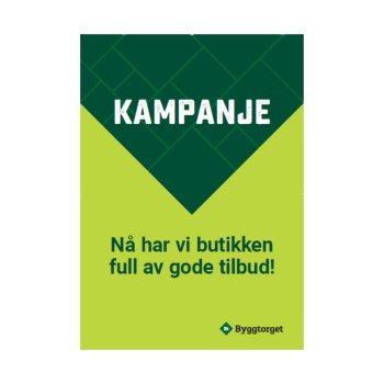Plakat 70x100 Kampanje Tilbud Design 1