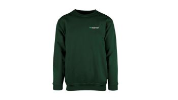 Byggtorget Collegegenser Flaskegrønn unisex