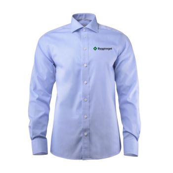 Byggtorget skjorte skyblue Herre slim 