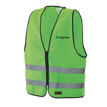 Byggtorget refleksvest, pk a 10 stk