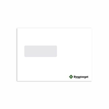 Konvolutt C5 med vindu