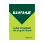 Plakat 70x100 Kampanje Tilbud Design 1